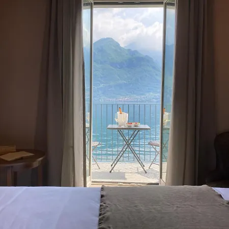 بيت ريفي Al Molo 5 - Front Oliveto Lario